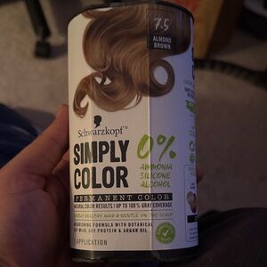 Schwarzkopf Simply Color Hair Dye, Almond Brown